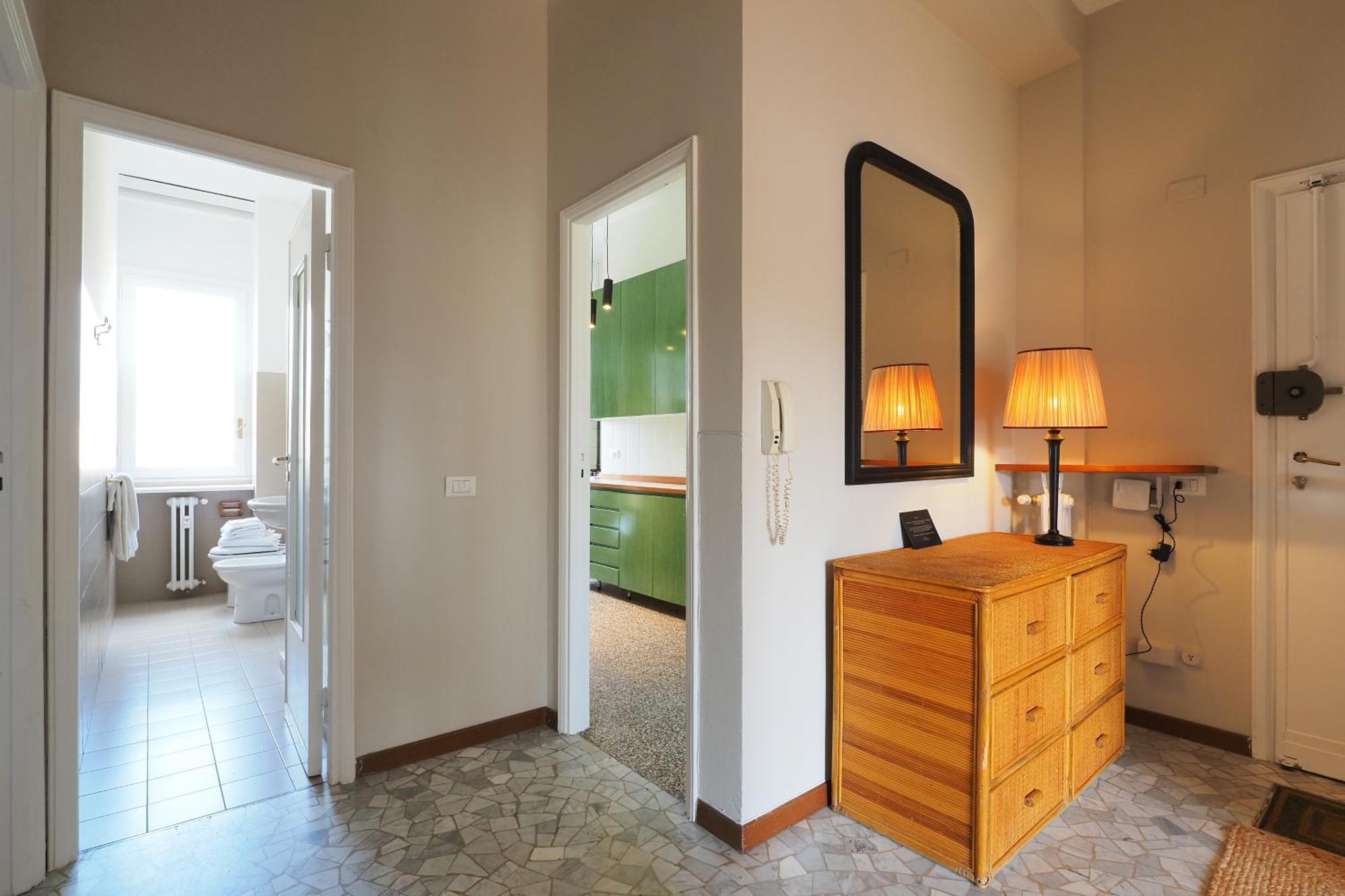 Elegant Moscova Apt Milaan Buitenkant foto